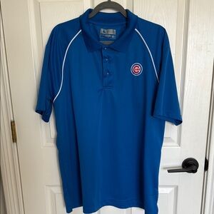Cubs Blue Polo Shirt with Logo